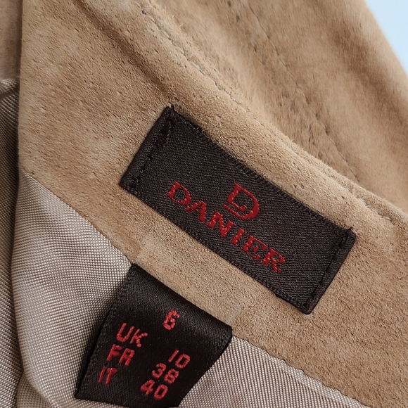 DANIER - Suede leather skirt - Picture 14 of 14